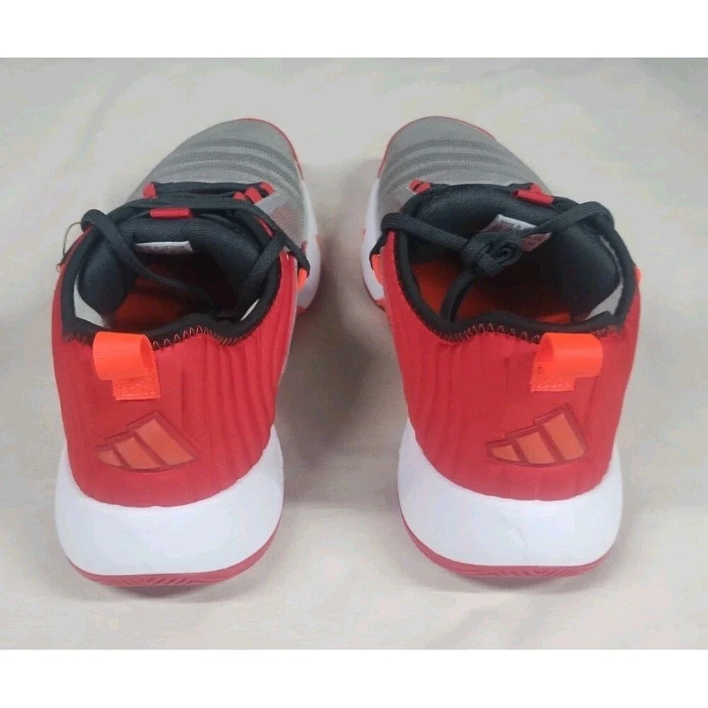 Adidas Trae Unlimited Men’s Sz 10.5 Basketball Shoes  IF5611 Gray/Red New In Box